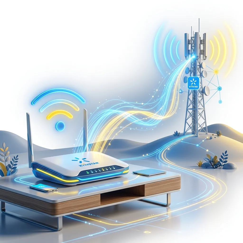 4G Беспроводной Домашний Интернет от Киевстар